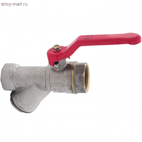 Кран шаровой латунь 1070 Ду 20 ВР/ВР рычаг с фильтром STC 1070 Кран шаровой латунь 1070 Ду 20 ВР/ВР рычаг с фильтром STC 1070