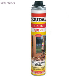 Пена монтажная «Soudal» профессиональная /жёлтая/ 750 мл. (12 шт/кор.) /115003 - С-000072117 Пена монтажная «Soudal» профессиональная /жёлтая/ 750 мл. (12 шт/кор.) /115003 - С-000072117