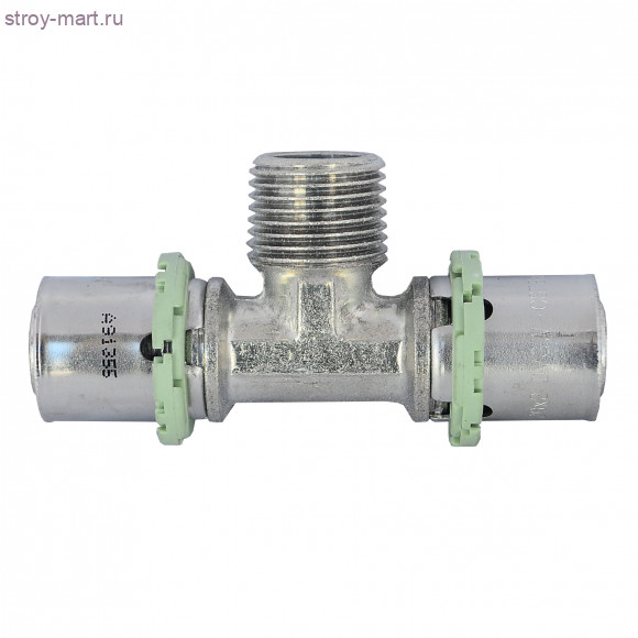 Тройник МП латунь Дн 20х3/4х20 НР пресс Comap 713251651 - 027-3563 Тройник МП латунь Дн 20х3/4х20 НР пресс Comap 713251651 - 027-3563