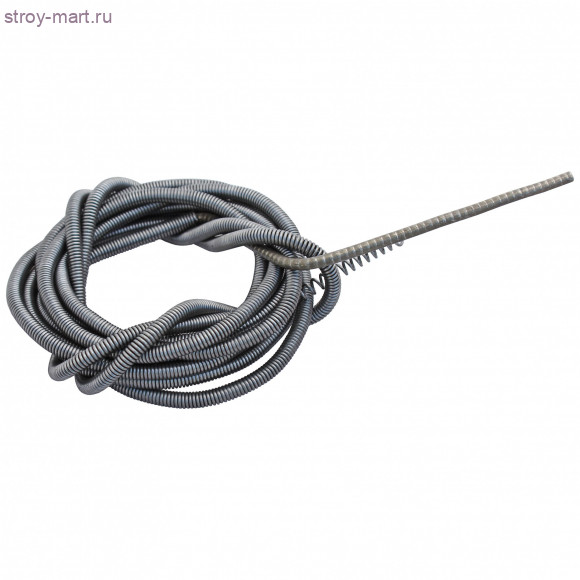 Трос сантехнический 6мм L=3,5м с рукояткой вращения - 4606034121719 Трос сантехнический 6мм L=3,5м с рукояткой вращения - 4606034121719