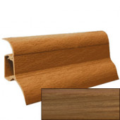 Плинтус Ecoline с мягким краем 2,5 м/ шт. (цвет 117 орех) (45 шт./уп.) - С-000057870