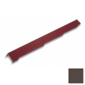 Фронтонная (торцевая) планка правая Decra Stratos L=1238 (960*) мм Серый валун - С-000113517 Фронтонная (торцевая) планка правая Decra Stratos L=1238 (960*) мм Серый валун - С-000113517