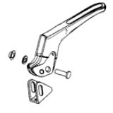 Запасная часть, рукоятка с эксцентриком для BS5N/SGHS BESSEY 3101029