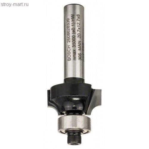 Фреза карнизная Std S8/R4/L10,5 - 2608628339 Фреза карнизная Std S8/R4/L10,5 - 2608628339