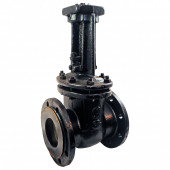 Задвижка 30ч906бр чугун Ду 200 Ру16 фл б/электропривода ЛМЗ - 007-1631