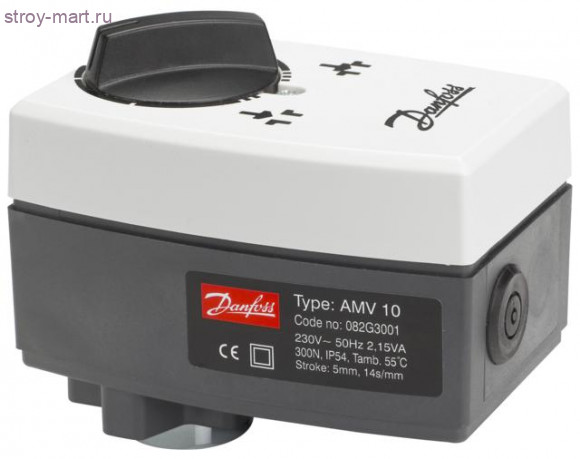 Электропривод 3-х поз AMV 10 24В Danfoss 082G3002