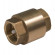 Клапан обратный латунь Ду 20 Ру16 пружинный - 022-1721