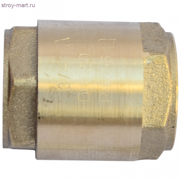 Клапан обратный латунь Ду 20 Ру16 пружинный - 022-1721