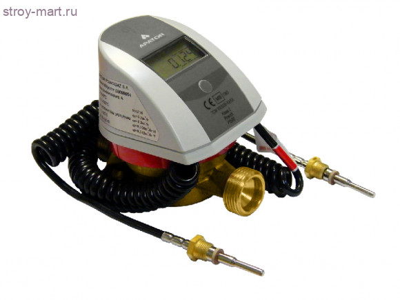 Теплосчетчики компактные латунные ELF ТЕПЛОВОДОМЕР - 2,5-20 Ду20 подающий Теплосчетчики компактные латунные ELF ТЕПЛОВОДОМЕР - 2,5-20 Ду20 подающий