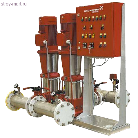 Установка пожаротушения Hydro MX 1/1 CR120-2 Grundfos 98592545 Установка пожаротушения Hydro MX 1/1 CR120-2 Grundfos 98592545