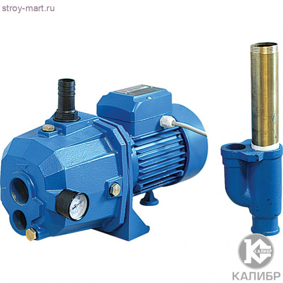 Эл. насос "Калибр НБЦ-0,75Э"+эжектор Эл. насос "Калибр НБЦ-0,75Э"+эжектор