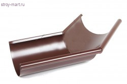 AS Угол желоба внешний 135гр 90/125 RAL 8017 коричневый - С-000099893 AS Угол желоба внешний 135гр 90/125 RAL 8017 коричневый - С-000099893
