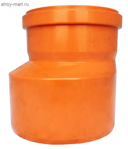 Переход НПВХ коричневый Дн 160х110 б/нап в комплекте - 027-1687 Переход НПВХ коричневый Дн 160х110 б/нап в комплекте - 027-1687