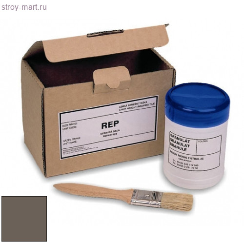 Рем. комплект (1,2 кг.) Decra Сlassic/Roman/Stratos Серый валун - С-000113520 Рем. комплект (1,2 кг.) Decra Сlassic/Roman/Stratos Серый валун - С-000113520