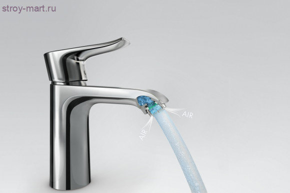 Смеситель для раковины 110, однорычажный, со сливным гарнитуром Metris 31080000 Смеситель для раковины 110, однорычажный, со сливным гарнитуром Metris 31080000