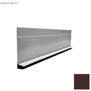 AS J-фаска 250х2000мм ПЭ-RAL 8017 коричневый - С-000100105 AS J-фаска 250х2000мм ПЭ-RAL 8017 коричневый - С-000100105