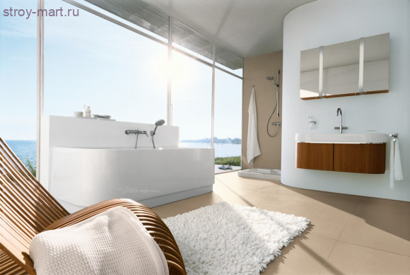 Полотенцедержатель двухрожковый Axor Starck 40820000 Полотенцедержатель двухрожковый Axor Starck 40820000