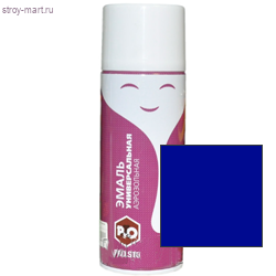 Эмаль-аэрозоль универсальная синяя №21, 520 мл, (12 шт/уп.) «PRO.STO» - С-000093669 Эмаль-аэрозоль универсальная синяя №21, 520 мл, (12 шт/уп.) «PRO.STO» - С-000093669