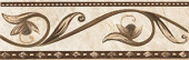 Illyria cappuccino бордюр 8х25