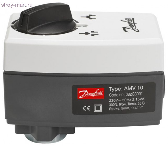 Электропривод 3-х поз AMV 10 230В 220 В Danfoss 082G3001