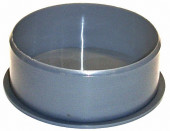 Заглушка канализационная - серая НПВХ Ду110 Заглушка канализационная - серая НПВХ Ду110