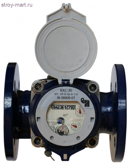 Счётчик х/в ВХ Ду 65 Ру10 50С фл Водоприбор - 030-0282 Счётчик х/в ВХ Ду 65 Ру10 50С фл Водоприбор - 030-0282