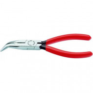 Круглогубцы с плоскими губками и режущими кромками, радиомонтажные 25 21 160 - KN-2521160