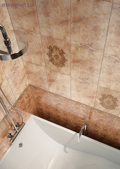 Капри настенная светло-коричневая 1034-0159 25х33 Капри настенная светло-коричневая 1034-0159 25х33