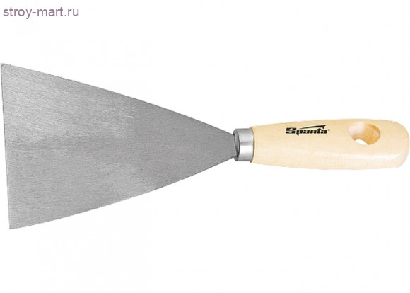 Шпательная лопатка «Sparta» 60 мм, нерж. сталь, деревянная ручка / 852125 - С-000133759 Шпательная лопатка «Sparta» 60 мм, нерж. сталь, деревянная ручка / 852125 - С-000133759