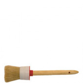 Кисть, «888», №8 / 35 мм, круглая, натур.щетина, дер. ручка (12 шт/уп) / 0100088 - С-000076836
