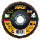 Диск лепестковый,ф125х22мм,К80,д\металла,плоский - DT 30612 Диск лепестковый,ф125х22мм,К80,д\металла,плоский - DT 30612