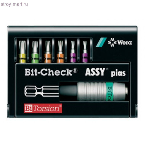 Набор бит 8364-6 sit/btz 066051 - WE-066051 Набор бит 8364-6 sit/btz 066051 - WE-066051