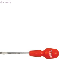 Отвертка «Hi-Tec» шлицевая 6*100мм, CrV (6844136/) - С-000072699 Отвертка «Hi-Tec» шлицевая 6*100мм, CrV (6844136/) - С-000072699