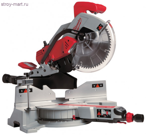 Торцовочная пила MILWAUKEE 305 мм (12") с двойным углом наклона MS 305 DB 4933411550