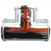 Тройник латунь хром Ду 25 ВР Faro STC 5634 - 4606034006627 Тройник латунь хром Ду 25 ВР Faro STC 5634 - 4606034006627