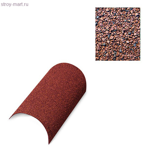 Конек полукруглый Luxard Мокко 395 мм - С-000113034 Конек полукруглый Luxard Мокко 395 мм - С-000113034