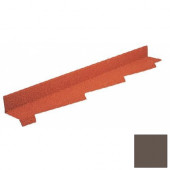 Планка примыкания левая Decra Classic L=1250 (1110*) мм Серый валун - С-000113512 Планка примыкания левая Decra Classic L=1250 (1110*) мм Серый валун - С-000113512