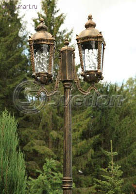 Светильник садово-парковый Svetlon серия "Тулуза", G1609-2 Светильник садово-парковый Svetlon серия "Тулуза", G1609-2