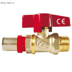 Кран шаровой латунь Vito 1723 Ду 1/2х Дн 16 НР/мп пресс бабочка STC 1723 - 4606034150009 Кран шаровой латунь Vito 1723 Ду 1/2х Дн 16 НР/мп пресс бабочка STC 1723 - 4606034150009