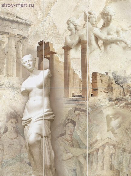 Помпеи Панно из 6 плиток ВСПН9ПМ 74,7х100 Помпеи Панно из 6 плиток ВСПН9ПМ 74,7х100