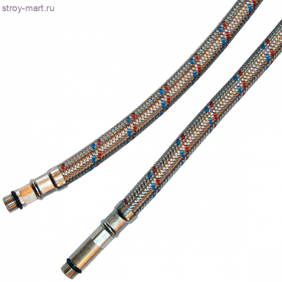 Подводка гибкая М1/2-Н1/2 L=1,0 м STC 6080 - 4606034002605 Подводка гибкая М1/2-Н1/2 L=1,0 м STC 6080 - 4606034002605