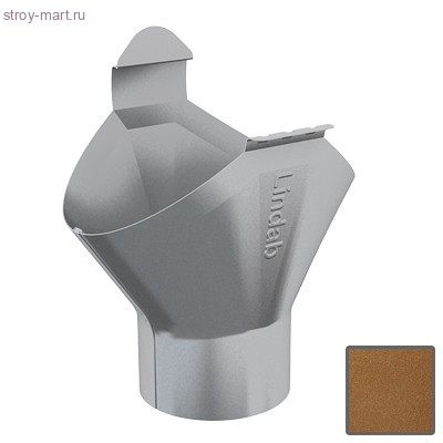 Lindab, Воронка желоба 150/100 мм778) RAL 8003, медный металлик - С-000095920 Lindab, Воронка желоба 150/100 мм778) RAL 8003, медный металлик - С-000095920