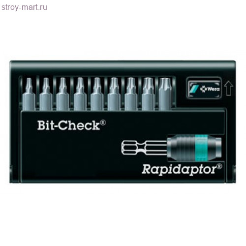 Набор бит 8667-9/Z TORX® BO 056377 - WE-056377 Набор бит 8667-9/Z TORX® BO 056377 - WE-056377