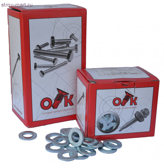 Шайба DIN 125 M4 1 кг. (прим. 3440 шт.) «оТк» - С-000115453 Шайба DIN 125 M4 1 кг. (прим. 3440 шт.) «оТк» - С-000115453