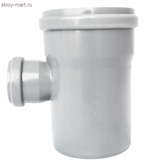 Тройник НПВХ серый Дн 110х110х45° б/нап в комплекте ТУ 6-49-33-92 - 027-1726