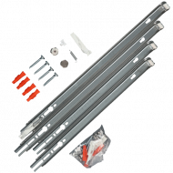 Кронштейн тип 21, 22, 33 сталь для радиатора h=500 Heaton - 017-4993 Кронштейн тип 21, 22, 33 сталь для радиатора h=500 Heaton - 017-4993