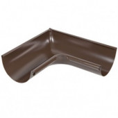 AS Угол желоба внутренний 135гр 100/150 RAL 8017 коричневый - С-000099956