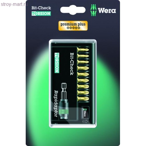 Набор бит 8655-9/Th Rapidaptor SB 073411 - WE-073411 Набор бит 8655-9/Th Rapidaptor SB 073411 - WE-073411