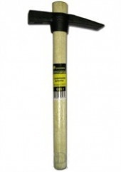 Молоток каменщика, 600г цельнометаллический, деревянная рукоятка / С10296 - С-000097133