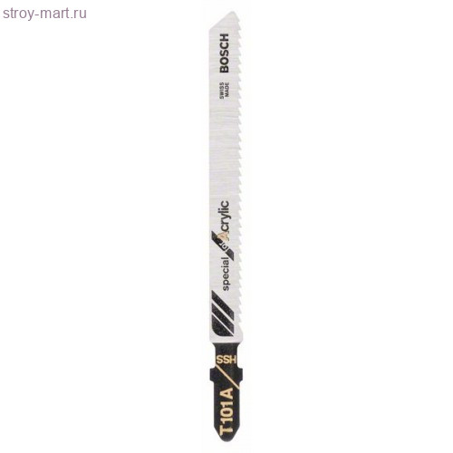 3 ЛОБЗИКОВЫЕ ПИЛКИ T 101 А, HSS - 2608631670 3 ЛОБЗИКОВЫЕ ПИЛКИ T 101 А, HSS - 2608631670